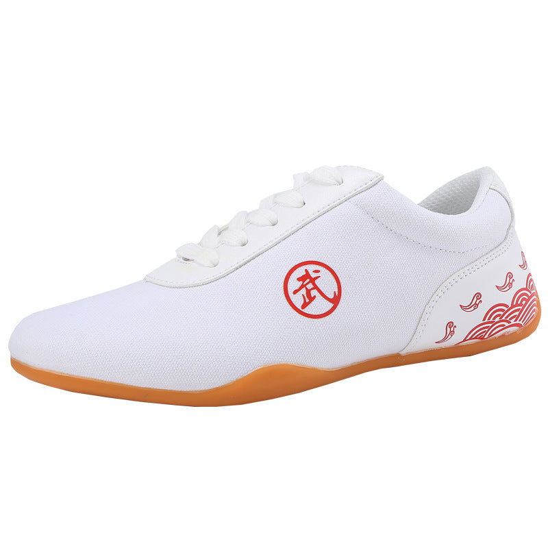 Men's Soft-soled Kung Fu Performance Practice Shoes Lightweight Martial Arts Shoes