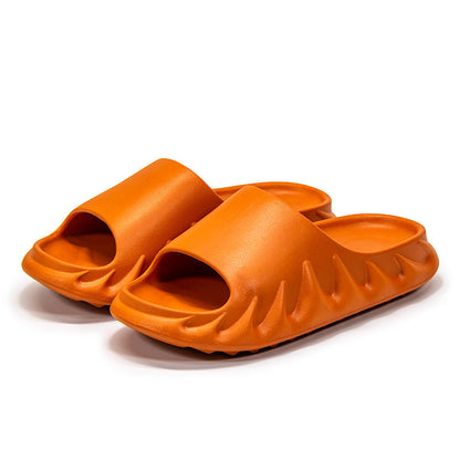 Couple Sandals And Slippers, Women's Non-Slip Stepping On Shit, Thick-Soled Men's Slippers