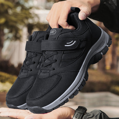 Winter Shoes For The Old Men's Soft Bottom Walking