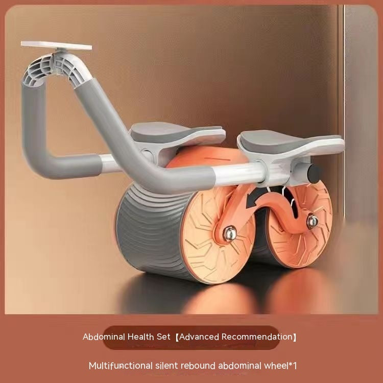 Abdominal Wheel Automatic Rebound Belly Contracting And Abdominal Rolling Exercise