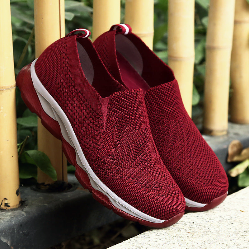 Summer Middle-aged And Elderly Mesh Breathable Casual Shoes