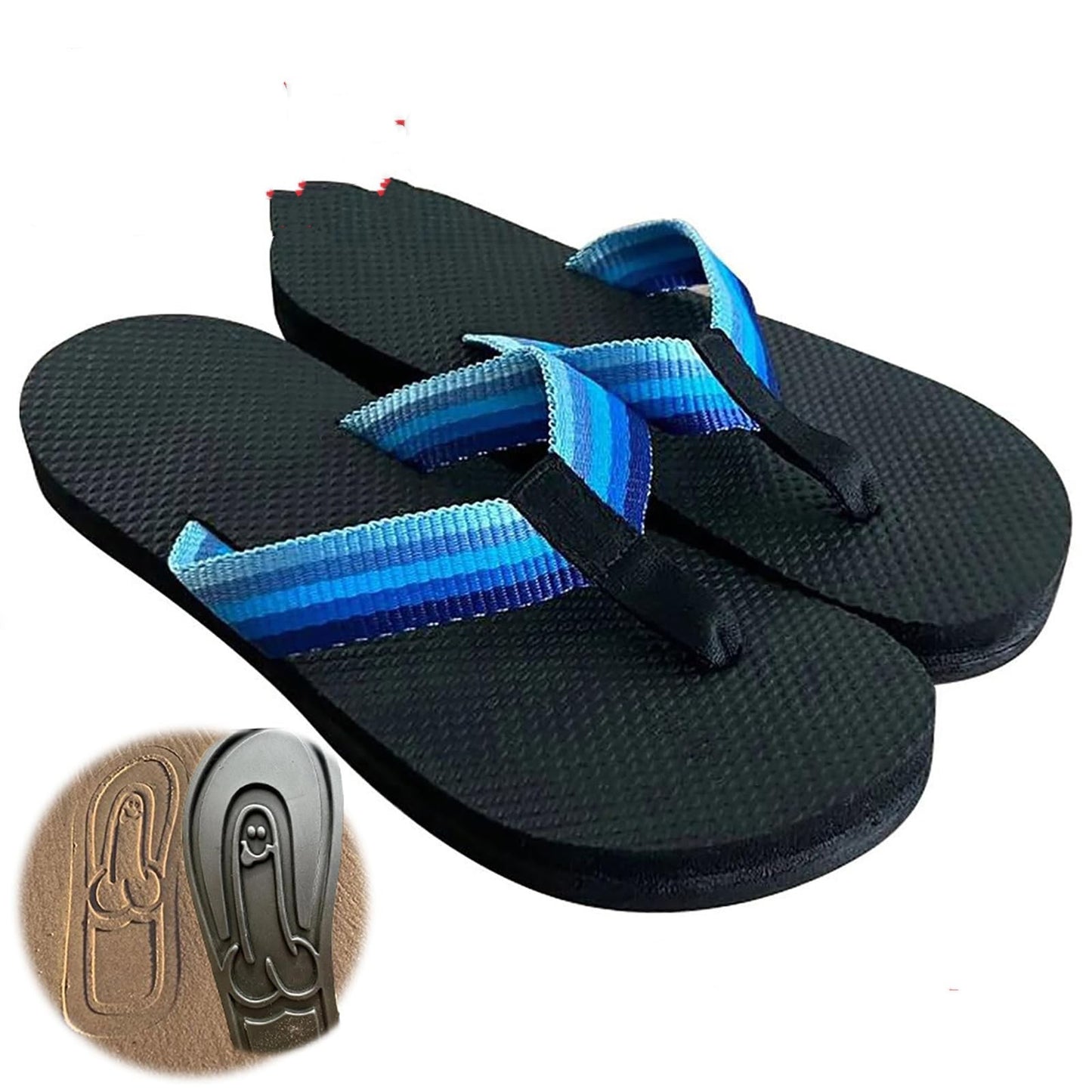 Creative Funny Beach Flip Flops