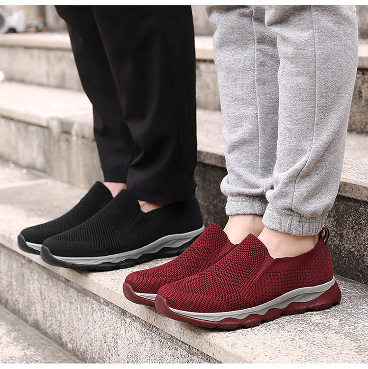 Summer Middle-aged And Elderly Mesh Breathable Casual Shoes