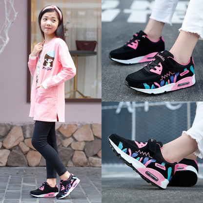 Breathable mesh children's casual shoes