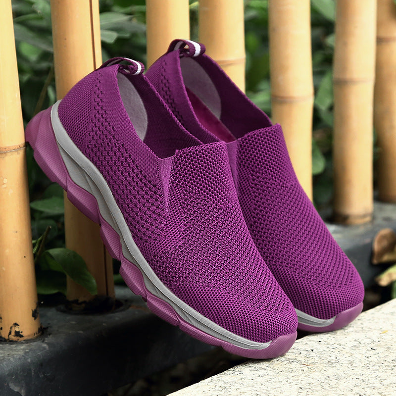 Summer Middle-aged And Elderly Mesh Breathable Casual Shoes