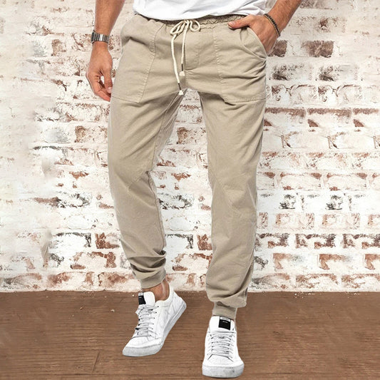 European And American Autumn And Winter Men's Casual Trend Loose Trousers