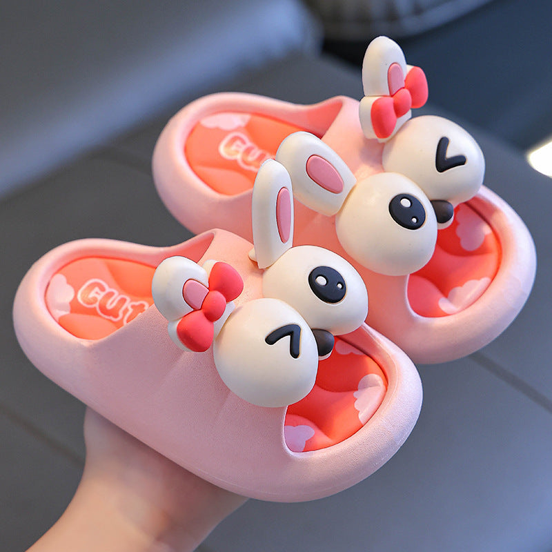 Children's Slippers Baby Non-slip Soft Bottom Indoor Bath Parent-child Children Sandals