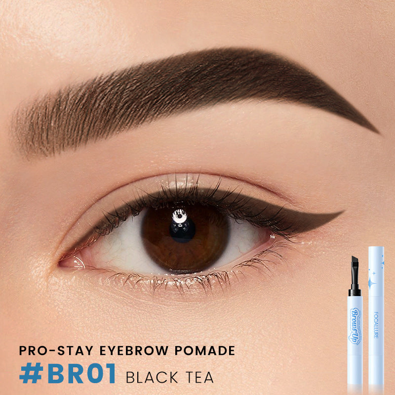 2 In 1 3D Eyebrow Gel Cream Eyeliner Pencil 3 Colors Waterproof Long-lasting Eyebrow Pomade Enhancers Makeup Cosmetics