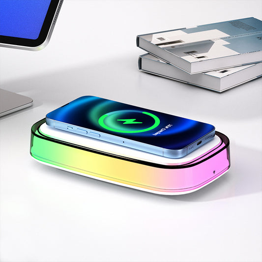 Desktop Wireless Charger Bedside Lamp LED Small Night Lamp