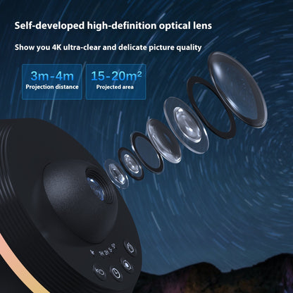 New Zorb Ball HD Galaxy Projection Lamp Star Light