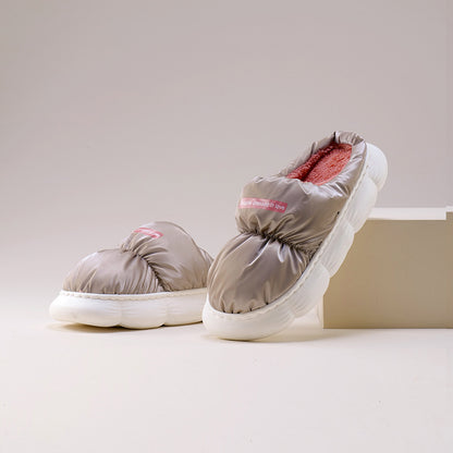 Petal-soled Warm Slippers For Ladies