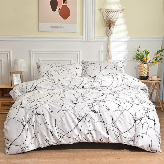 Brushed Single Duvet Cover Student Dormitory Quilt Cover Bedding