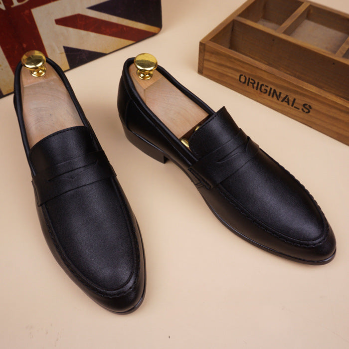 Men's Korean Version Pointed Leather Shoes Are Fashionable