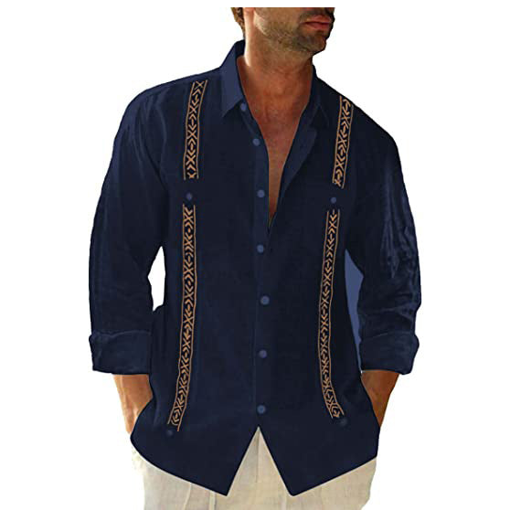 Men's Linen Shirt Abela Cuban Shirt