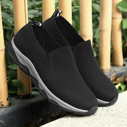 Summer Middle-aged And Elderly Mesh Breathable Casual Shoes